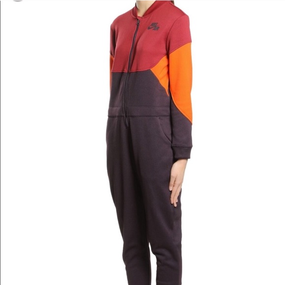 Nike Pants - NIKE Air Women’s Jumsuit Romper Maroon EUC